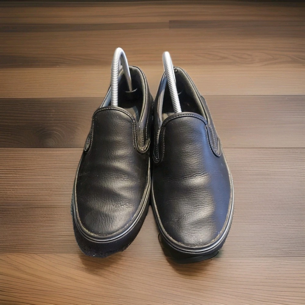 SlipGrips Women's Slip-On Twin Gore Slip-Resistant Skate Shoes Black Size 8W-9 - Picture 1 of 11
